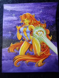 Star Fire original Fanart by Spy Artvictim