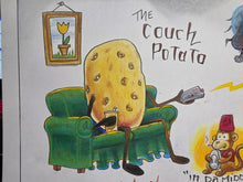 Load image into Gallery viewer, boobtube adult themed tattoo flash Marker art by B Spy Artvictim