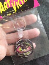 Load image into Gallery viewer, Keychain Hand painted/ Resined By Spy Artvictim  (Free shipping)