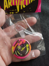 Load image into Gallery viewer, Keychain Hand painted/ Resined By Spy Artvictim  (Free shipping)