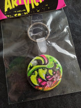 Load image into Gallery viewer, Keychain Hand painted/ Resined By Spy Artvictim  (Free shipping)