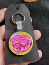 Load image into Gallery viewer, Keychain Hand painted/ Resined By Spy Artvictim  (Free shipping)