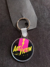 Load image into Gallery viewer, Keychain Hand painted/ Resined By Spy Artvictim  (Free shipping)