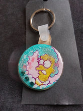 Load image into Gallery viewer, Copy of Keychain Hand painted/ Resined By Spy Artvictim  (Free shipping)