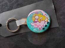 Load image into Gallery viewer, Copy of Keychain Hand painted/ Resined By Spy Artvictim  (Free shipping)