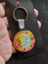 Load image into Gallery viewer, Keychain Hand painted/ Resined By Spy Artvictim  (Free shipping)