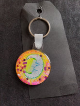 Load image into Gallery viewer, Keychain Hand painted/ Resined By Spy Artvictim  (Free shipping)