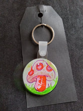 Load image into Gallery viewer, Keychain Hand painted/ Resined By Spy Artvictim  (Free shipping)