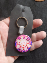 Load image into Gallery viewer, Keychain Hand painted/ Resined By Spy Artvictim  (Free shipping)