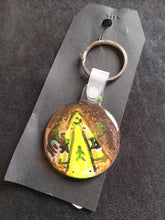 Load image into Gallery viewer, Keychain Hand painted/ Resined By Spy Artvictim  (Free shipping)