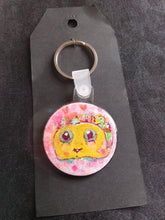 Load image into Gallery viewer, Keychain Hand painted/ Resined By Spy Artvictim  (Free shipping)