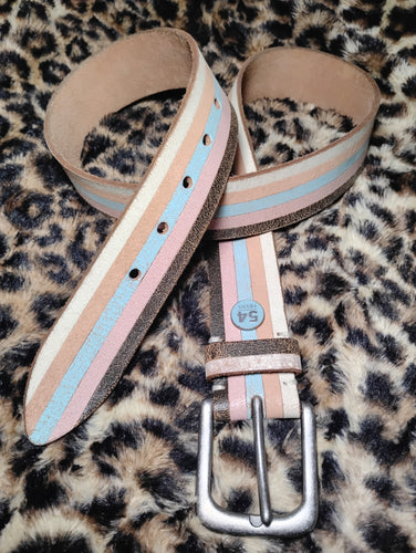 Fossil cosmopolitan leather belt