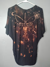Load image into Gallery viewer, Bleached Moth sun n moon on Backside Shirt by BrandyJean