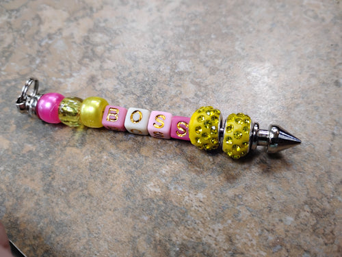 Boss Keychain fob by Shanena