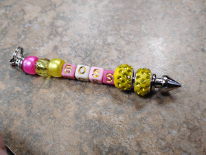 Boss Keychain fob by Shanena
