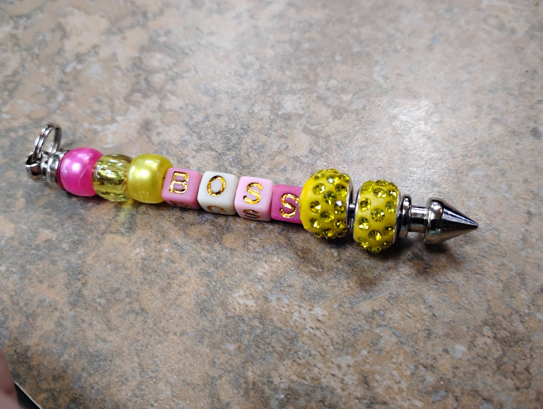 Boss Keychain fob by Shanena