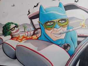 Batman joker Fearless and loathing Original