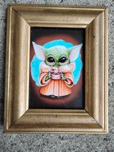 Load image into Gallery viewer, Baby Alien Mini Framed Print