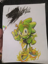 Load image into Gallery viewer, $10 Sonic Alien ArtWork