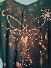 Load image into Gallery viewer, Bleached Moth sun n moon on Backside Shirt by BrandyJean