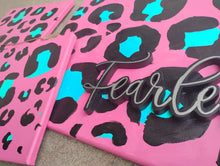 Load image into Gallery viewer, Fearless &quot;cheetah&quot; print paintings