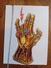 Load image into Gallery viewer, The Original Shocker Gauntlet marker art by Spy