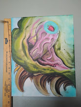 Load image into Gallery viewer, Weird eye n teeth artwork