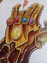 Load image into Gallery viewer, The Original Shocker Gauntlet marker art by Spy