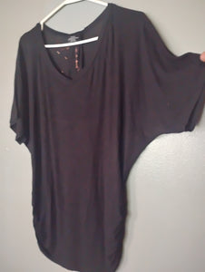 Bleached Moth sun n moon on Backside Shirt by BrandyJean