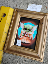 Load image into Gallery viewer, Baby Alien Mini Framed Print