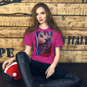 Fangs Art Unisex t-shirt By Spy Artvictim