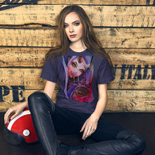 Load image into Gallery viewer, Fangs Art Unisex t-shirt By Spy Artvictim