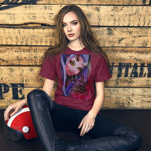 Fangs Art Unisex t-shirt By Spy Artvictim