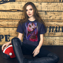 Load image into Gallery viewer, Fangs Art Unisex t-shirt By Spy Artvictim