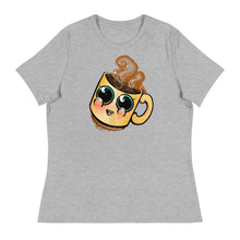 Load image into Gallery viewer, cute Coffee art Women&#39;s Relaxed T-Shirt