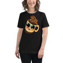 Load image into Gallery viewer, cute Coffee art Women&#39;s Relaxed T-Shirt