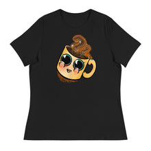 Load image into Gallery viewer, cute Coffee art Women&#39;s Relaxed T-Shirt