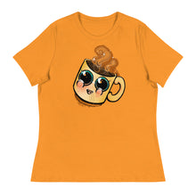 Load image into Gallery viewer, cute Coffee art Women&#39;s Relaxed T-Shirt