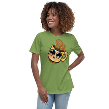 Load image into Gallery viewer, cute Coffee art Women&#39;s Relaxed T-Shirt