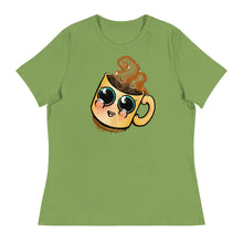 Load image into Gallery viewer, cute Coffee art Women&#39;s Relaxed T-Shirt