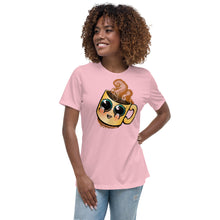 Load image into Gallery viewer, cute Coffee art Women&#39;s Relaxed T-Shirt