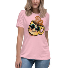 Load image into Gallery viewer, cute Coffee art Women&#39;s Relaxed T-Shirt