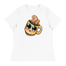 Load image into Gallery viewer, cute Coffee art Women&#39;s Relaxed T-Shirt