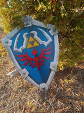 Load image into Gallery viewer, Airbrushed Hyrule sheild