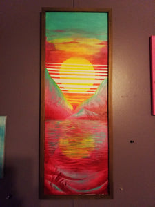U.v. Paradise Rain Painting