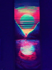 U.v. Paradise Rain Painting