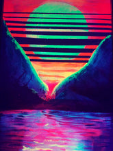 Load image into Gallery viewer, U.v. Paradise Rain Painting