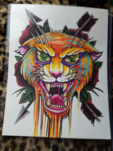 Supercolor Tiger by Spy ArtVictim
