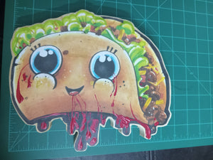 Taco blood..