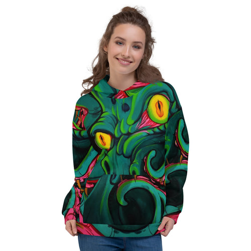 Unisex Cthulhu Hoodie by Spy ArtVictim